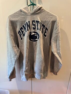 Penn State Gray Hooded Sweatshirt - Collegiate Pullover
